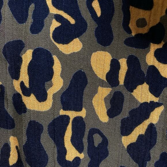 Vintage Componix Women's Cheetah Button Up Blouse Size 6 Mob Wife 80’s Glam Vibe - Picture 8 of 9